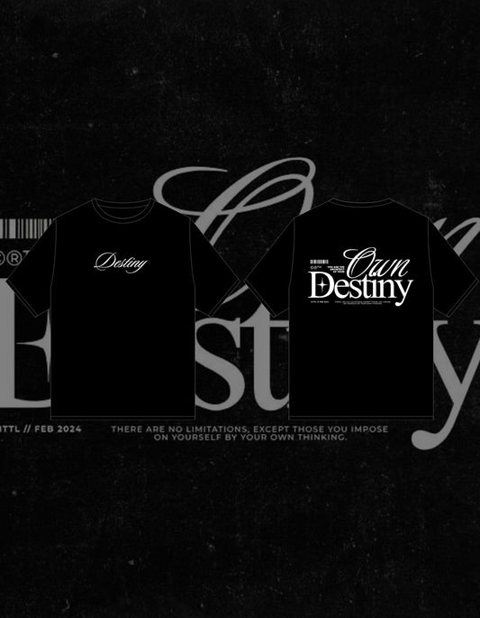 Oversized Graphic Tee - Destiny
